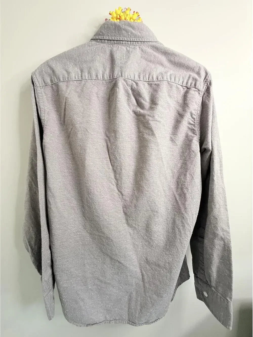J.Crew Classic Gray Button-Down Shirt - Timeless Style by J.Crew